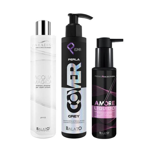 Tris Wow |  Kit Pronto per Curare il tuo Biondo